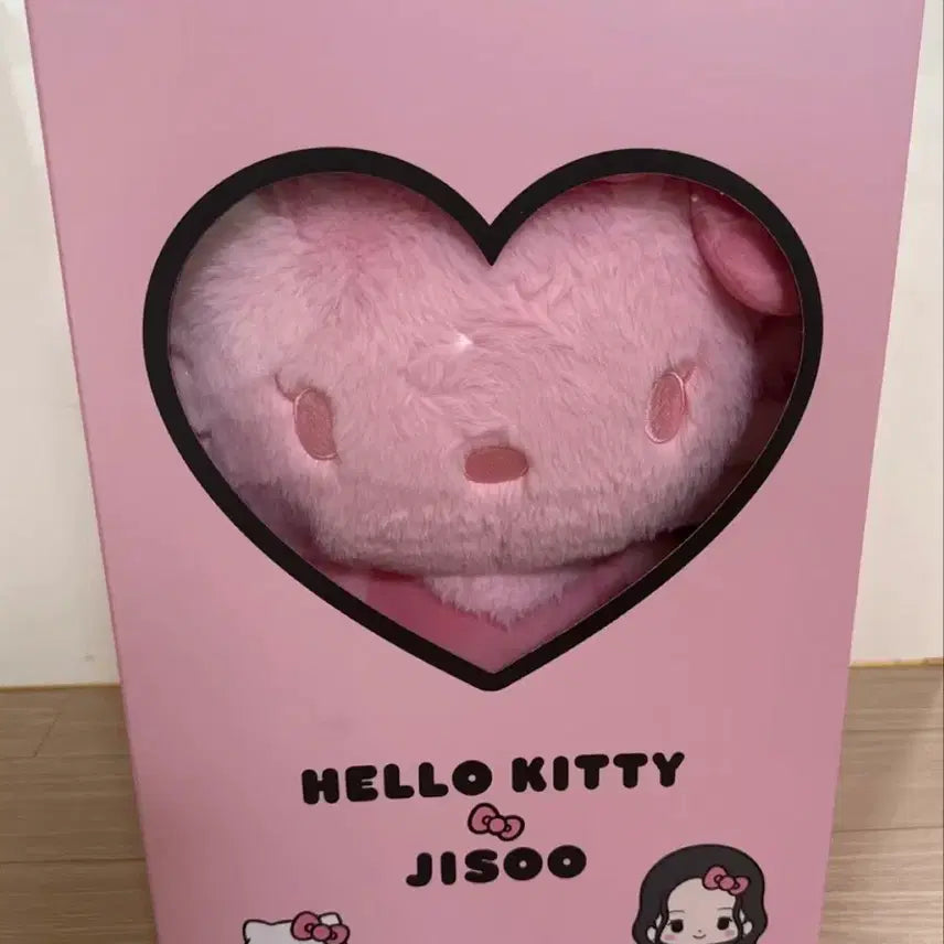 [BUNJANG] Hello Kitty x Jisoo Collaboration Stuffed Toy 40cm Pink / 헬로키티 x 지수 콜라보 인형 40cm 핑크