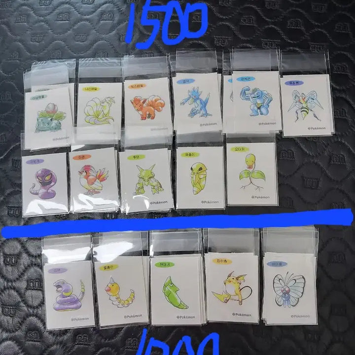 [BUNJANG] Pokemon 30th Anniversary Stickers / 포켓몬 띠부씰 신상 30주년 판매
