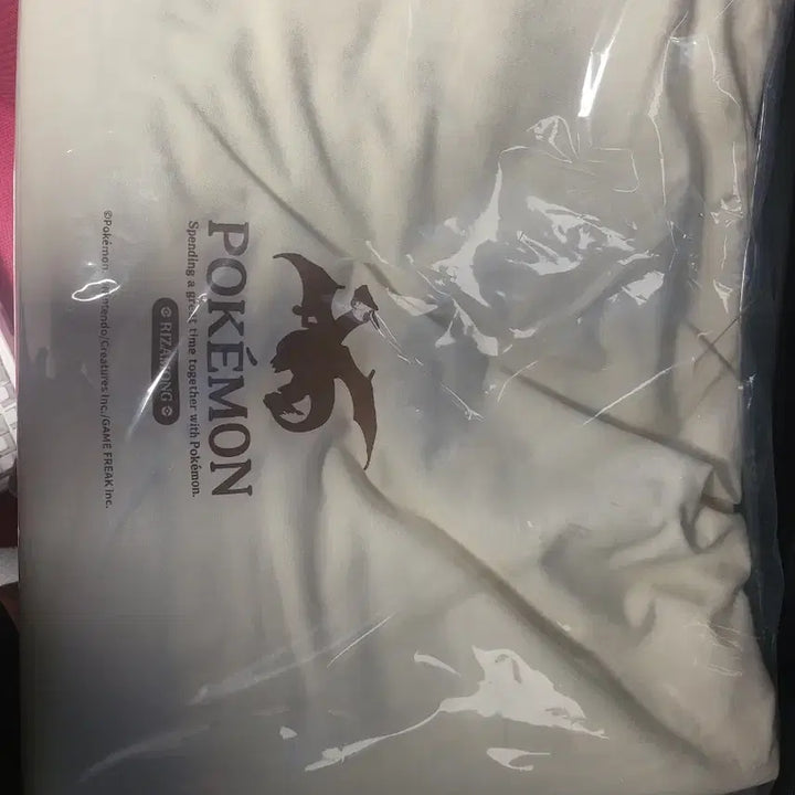 [BUNJANG] Pokemon Store Leather Canvas Tote Bag / 포켓몬스토어 레더 캔버스 토트백