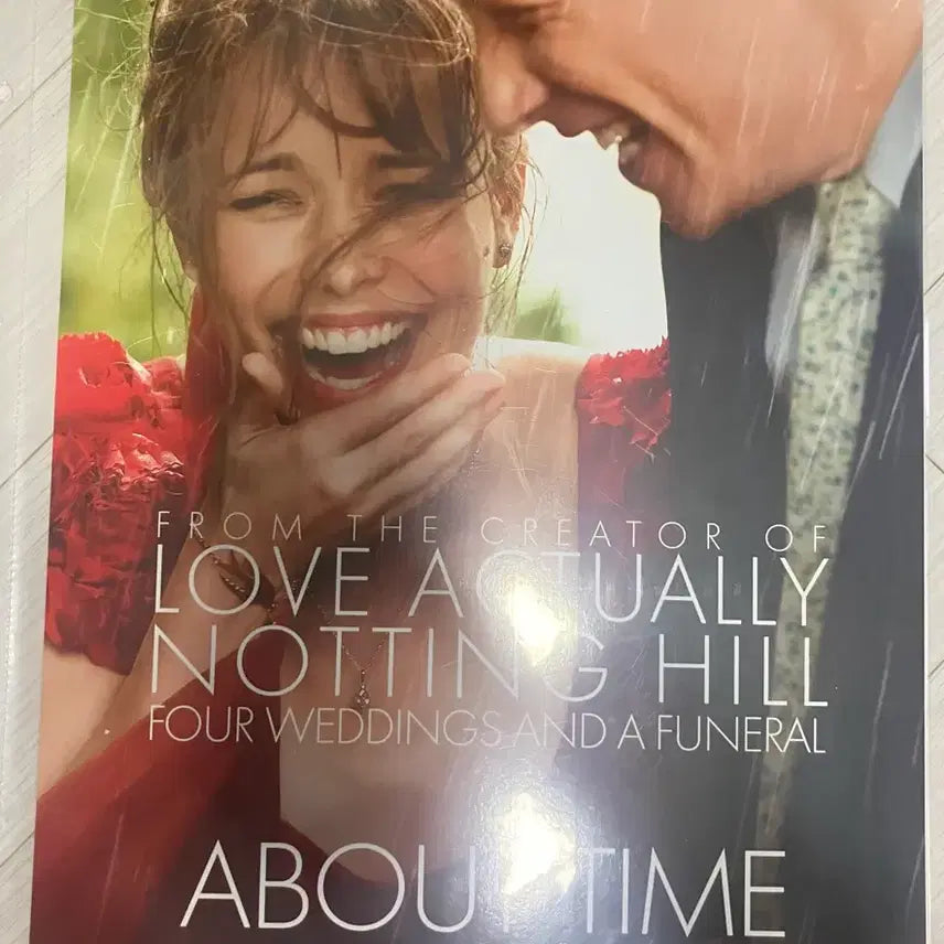 [BUNJANG] About Time Lotte Cinema Re-release Poster / 어바웃타임 롯데시네마 재개봉 포스터