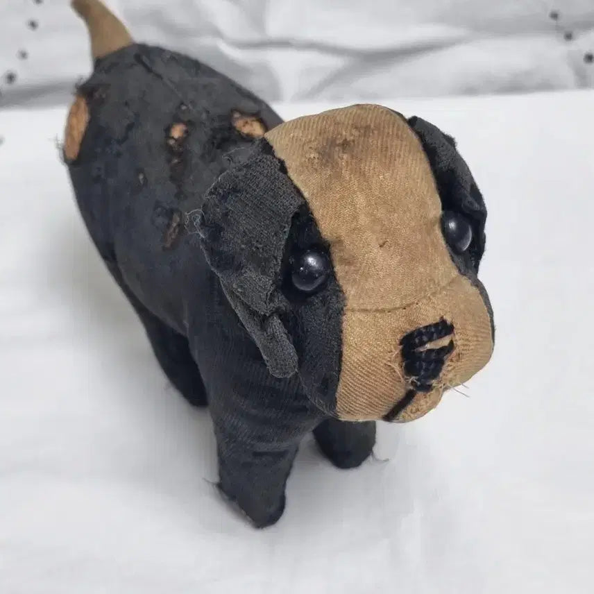 [BUNJANG] Antique Teddy Bear Dog Doll / 앤틱 강아지 인형 테디베어