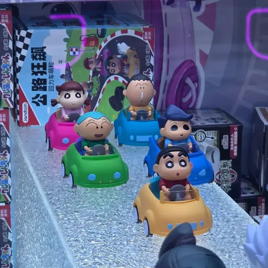 [BUNJANG] Crayon Shin-chan Hoon-i Pull-back Car Figure / 짱구는못말려 훈이 풀백카 피규어