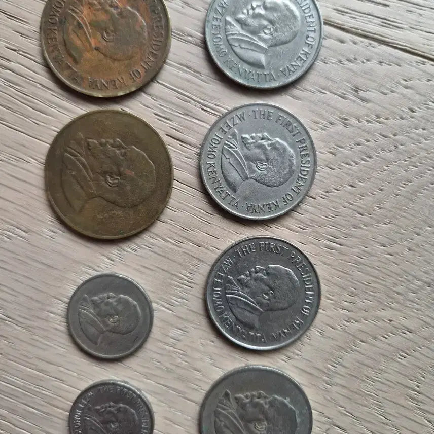 [BUNJANG] Kenya Coin Set (10 Cents, 1 Shilling, 50 Cents) / 케냐 동전 세트 10센트/1실링/50센트