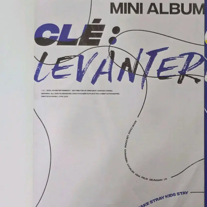 [BUNJANG] Stray Kids Mini Album Cle: Levanter / 스트레이키즈 미니앨범 Cle :  LEVANTER