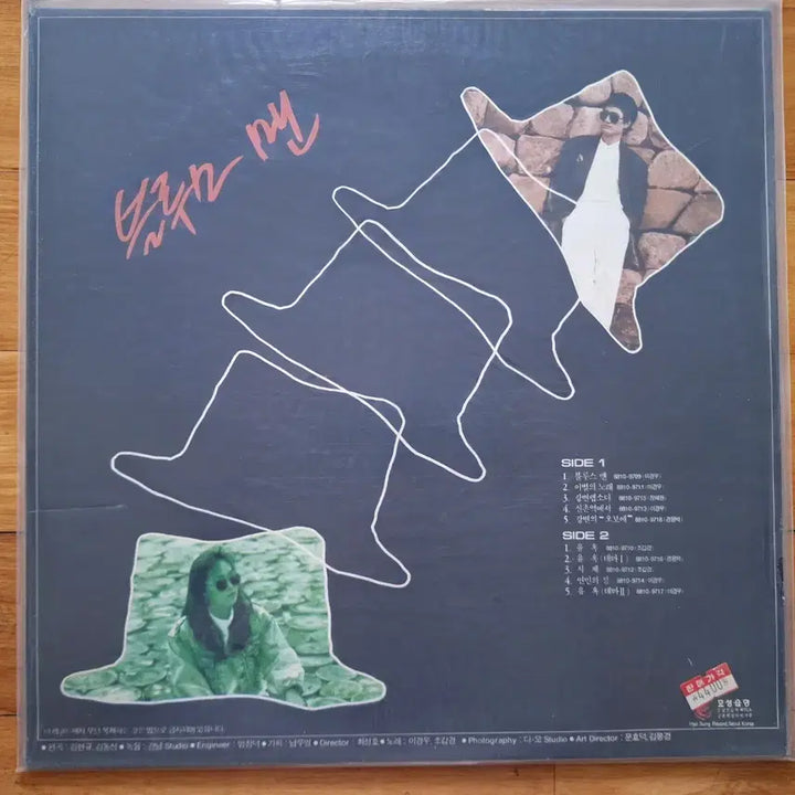 [BUNJANG] Lee Kyung-woo (Blues Man) / Jo Gap-kyung "Bio Man" Temptation LP (Sealed) / 미개봉/이경우(블루스맨) 바이오맨 조갑경 유혹 LP