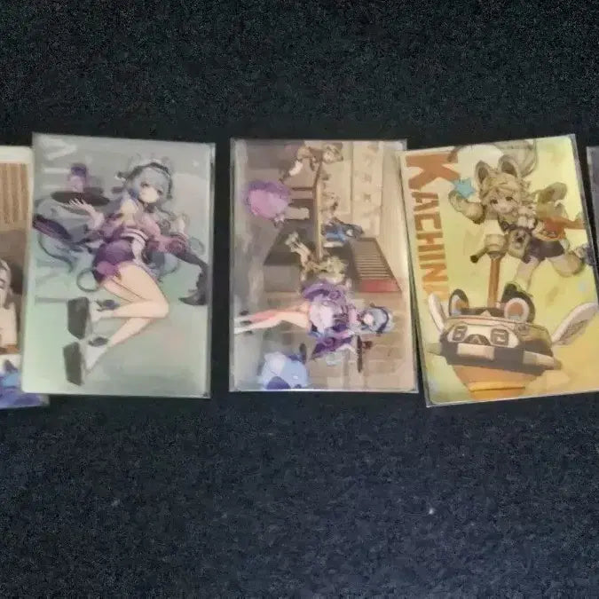 [BUNJANG] Genshin Impact Sushi Collaboration Photocards Mizuki Kachina Ulolun Set / 원신 스시로 포토카드 미즈키 카치나 울로룬