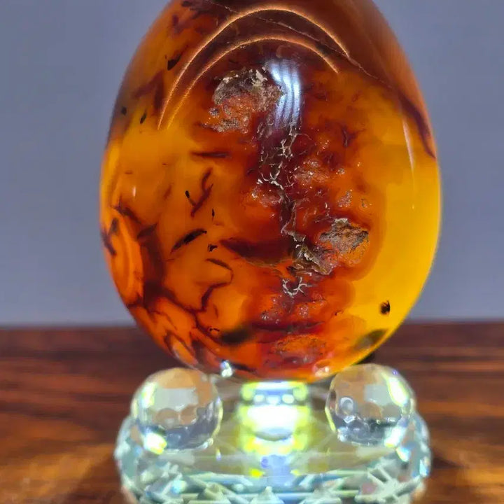 [BUNJANG] Unique Agate Stone Mineral Specimen / 26081303 좋은 기운을 내뿜는 문양이 독특한 마노석 광물 수석 팝니다
