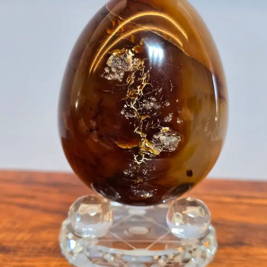 [BUNJANG] Unique Agate Stone Mineral Specimen / 26081303 좋은 기운을 내뿜는 문양이 독특한 마노석 광물 수석 팝니다