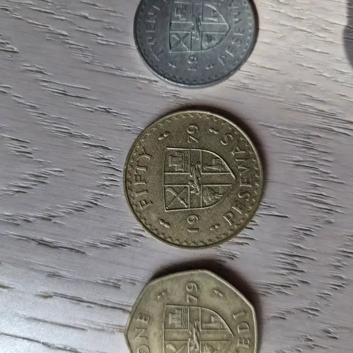 [BUNJANG] Ghana Coin Set (3 Types) / 가나 동전 3종 세트