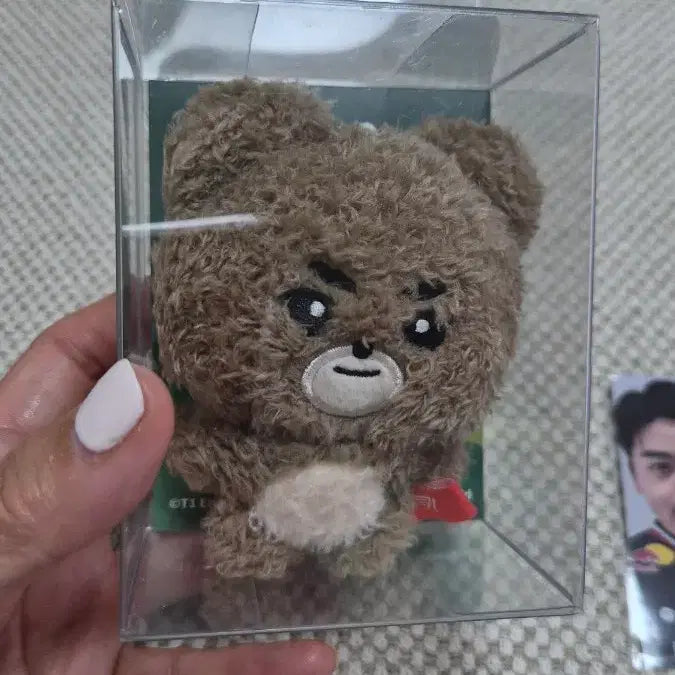 [BUNJANG] T1 Gumayusi Animal Keychain + Onseti POB Photocard Bundle Set / T1 구마유시 애니멀 인형 키링 + 온세티 특전 포카 일괄