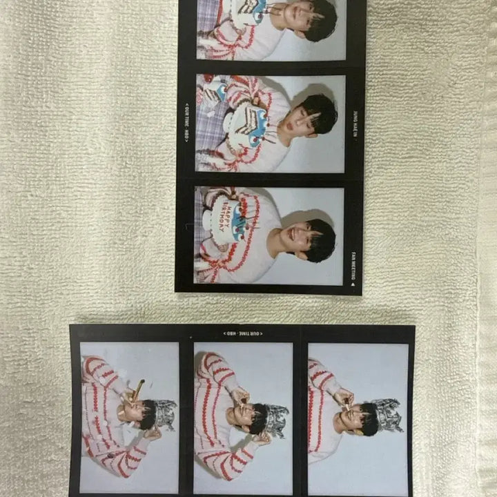 [BUNJANG] Jung Hae-in 3-Cut Sticker Set (2 Variations) / 정해인 3컷 스티커 2종