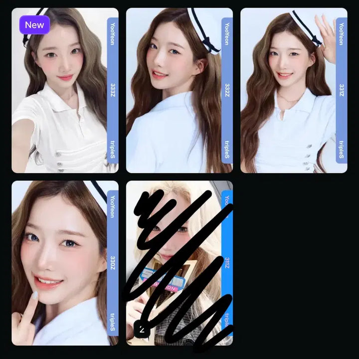 [BUNJANG] tripleS Yooyeon Summer Object Set Photocard / 트리플에스 유연 썸머 오브젝트 세트 양도
