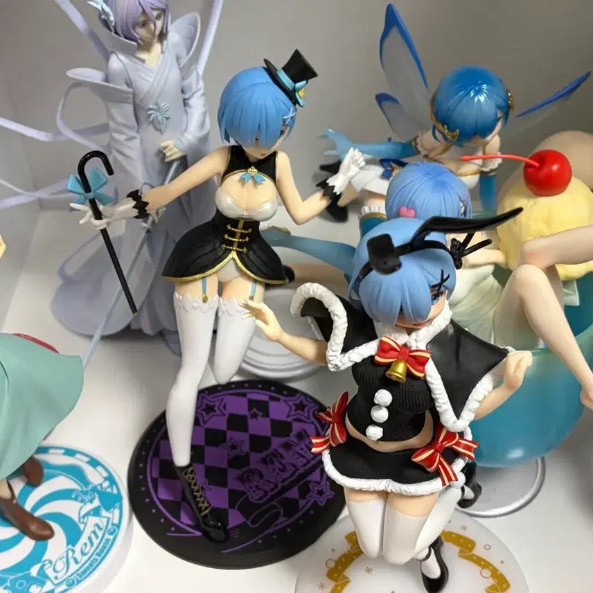 [BUNJANG] Re:Zero Rem Figure Bundle / 리제로 렘 피규어 일괄 판매 합니다