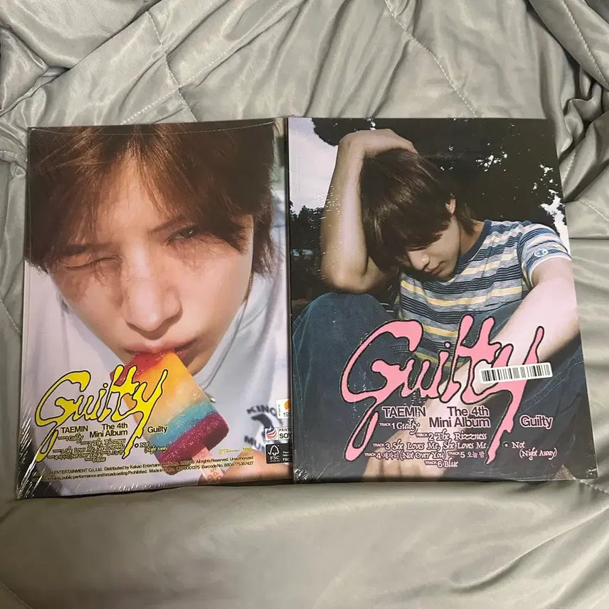 [BUNJANG] SHINee Taemin Guilty 4th Mini Album Set / 나눔) 샤이니 태민 Guilty 4집 미니앨범 길티 앨범 세트