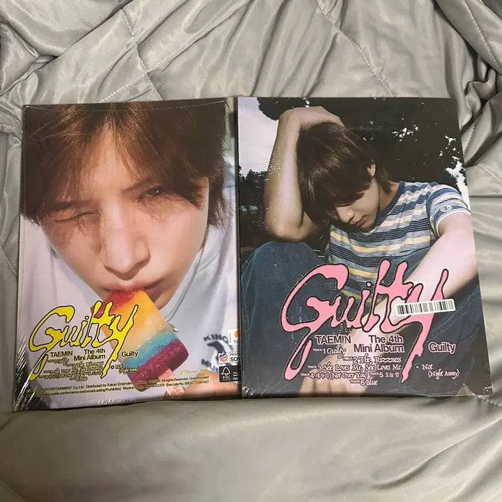 [BUNJANG] SHINee Taemin Guilty 4th Mini Album Set / 나눔) 샤이니 태민 Guilty 4집 미니앨범 길티 앨범 세트