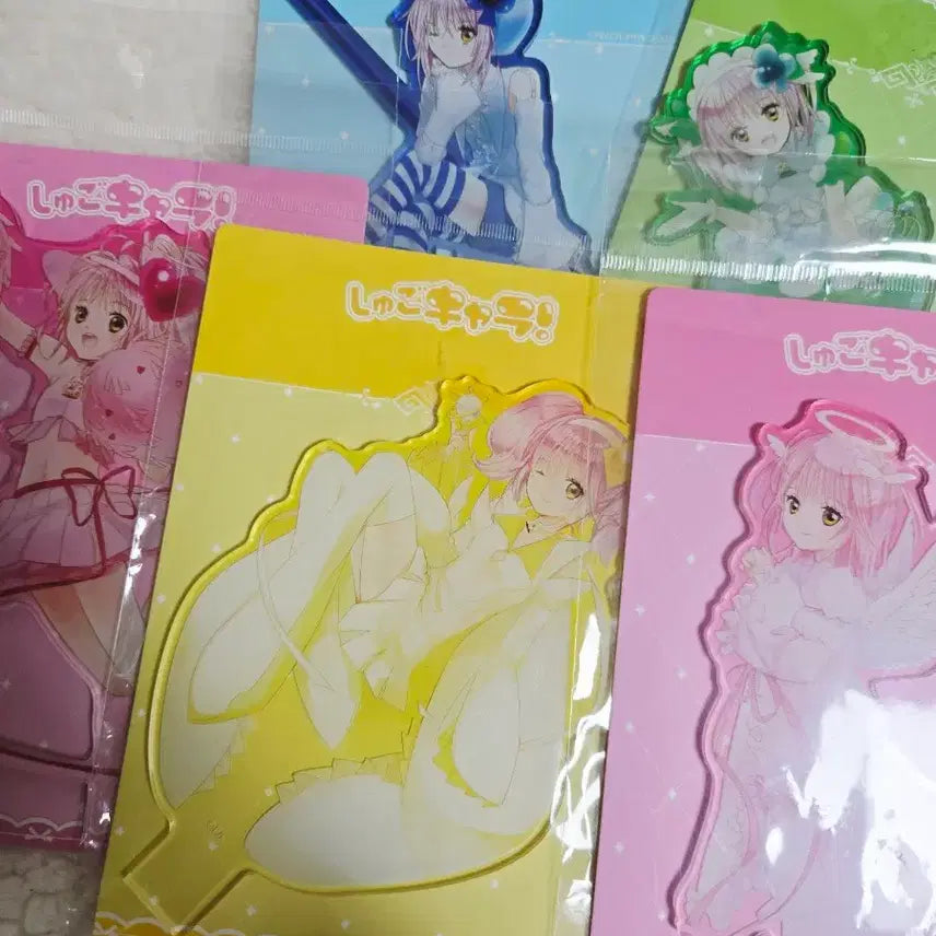 [BUNJANG] Shugo Chara! Original Art Acrylic Stand Set / 캐릭캐릭체인지 아크릴 일괄 캐캐체 원화
