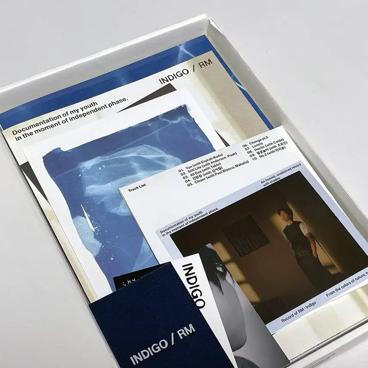 [BUNJANG] BTS RM Indigo Album + Masking Tape Set / BTS 방탄 RM Indigo 앨범 + 마스킹 테이프 세트