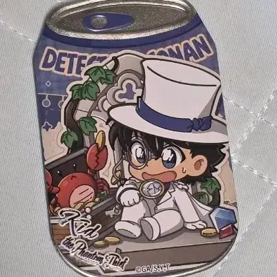 [BUNJANG] Detective Conan Kaito Kid China SD Can Badge / 명탐정 코난 괴도키드 중국 SD 캔뱃지