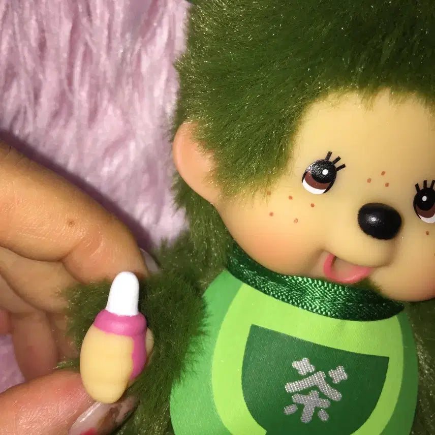 [BUNJANG] Kyoto Matcha Monchhichi Keyring Set / (무료배송)교토 말차 몬치치 키링 키체인 세트