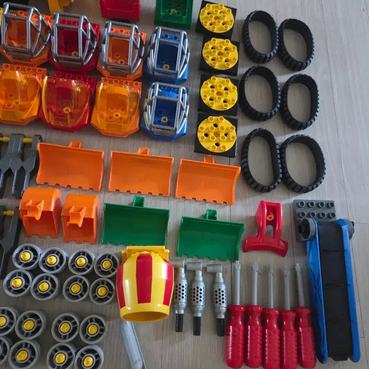 [BUNJANG] LEGO DUPLO Take-Along Tool Kit Building Blocks / 레고듀플로 테이크머신 벌크