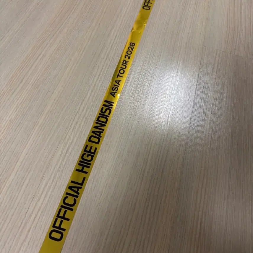 [BUNJANG] Official Higedan Asia Tour 90cm Banner / 히게단 아시아투어 긴테 90cm