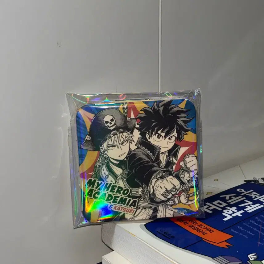 [BUNJANG] My Hero Academia Midoriya Bakugo Original Art Coaster Set / 나의 히어로 아카데미아 미도리야 바쿠고 원화 코스터