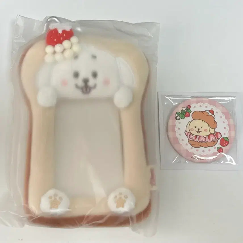 [BUNJANG] NCT WISH Wishberry Bakery Jaehee &amp; Daeyoung Photocard Holder &amp; Badge Bundle Set (Sealed) / NCT WISH Wishberry Bakery 엔시티 위시 딸기 베이커리 재희 대영
