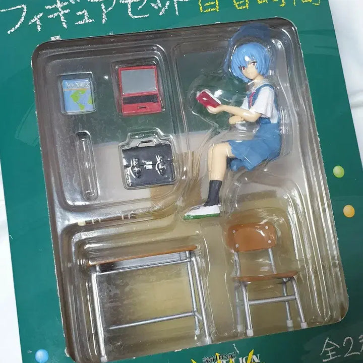 [BUNJANG] New Century Evangelion Rei Ayanami Figure Set / 신세기 에반게리온 피규어 세트 자습 시간 레이 피규어