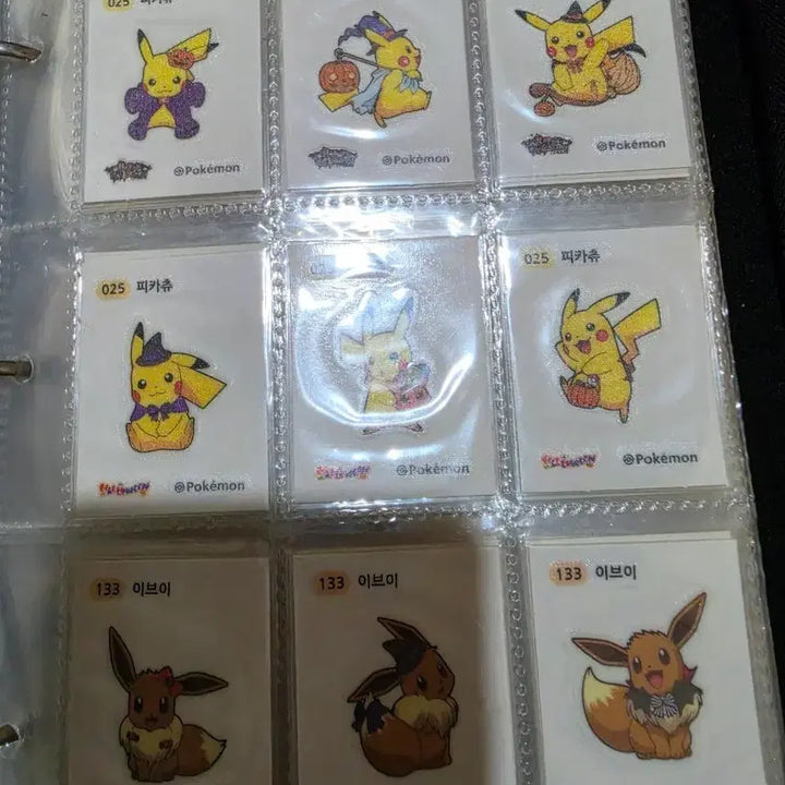 [BUNJANG] Complete Set Pokemon Stickers / 포켓몬 띠부씰 전종