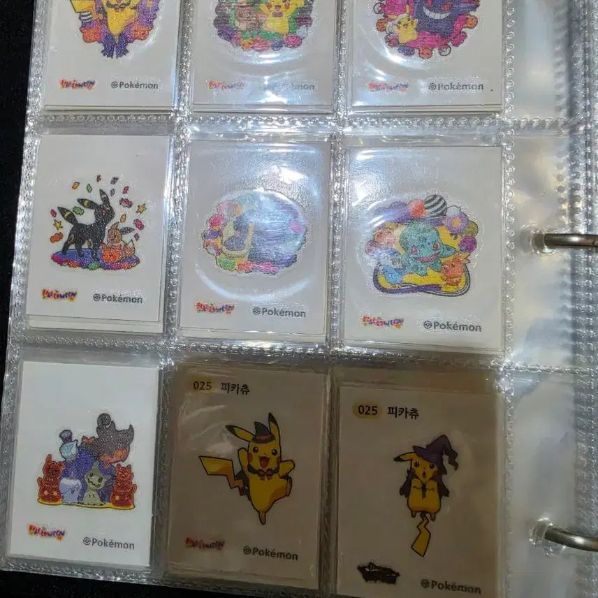 [BUNJANG] Complete Set Pokemon Stickers / 포켓몬 띠부씰 전종
