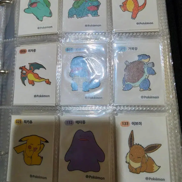 [BUNJANG] Complete Set Pokemon Stickers / 포켓몬 띠부씰 전종