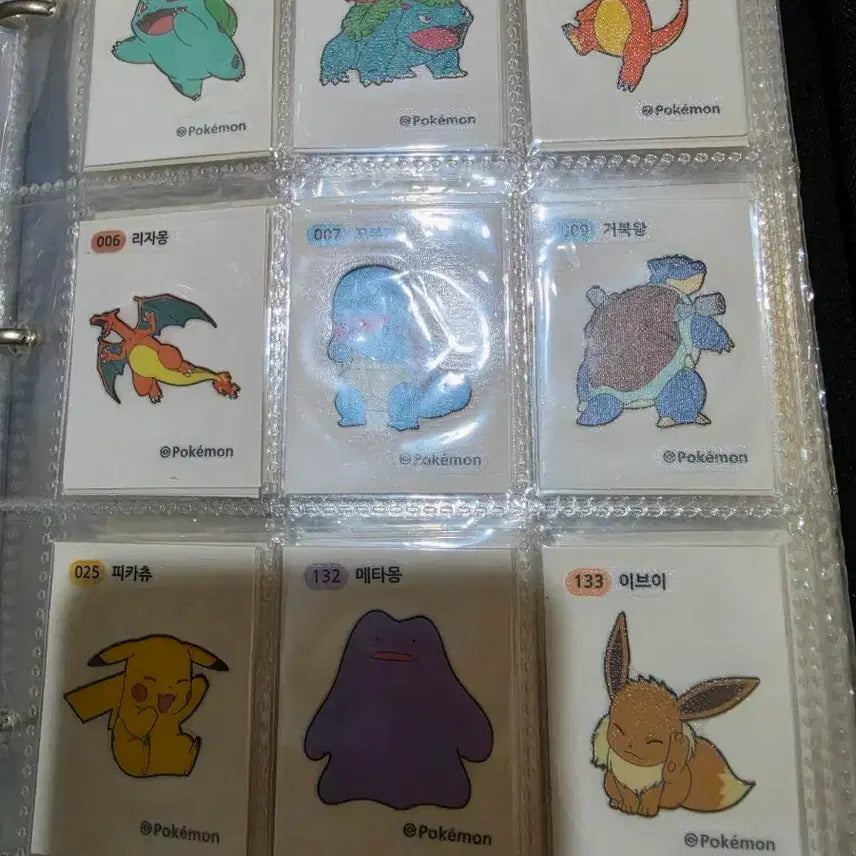 [BUNJANG] Complete Set Pokemon Stickers / 포켓몬 띠부씰 전종