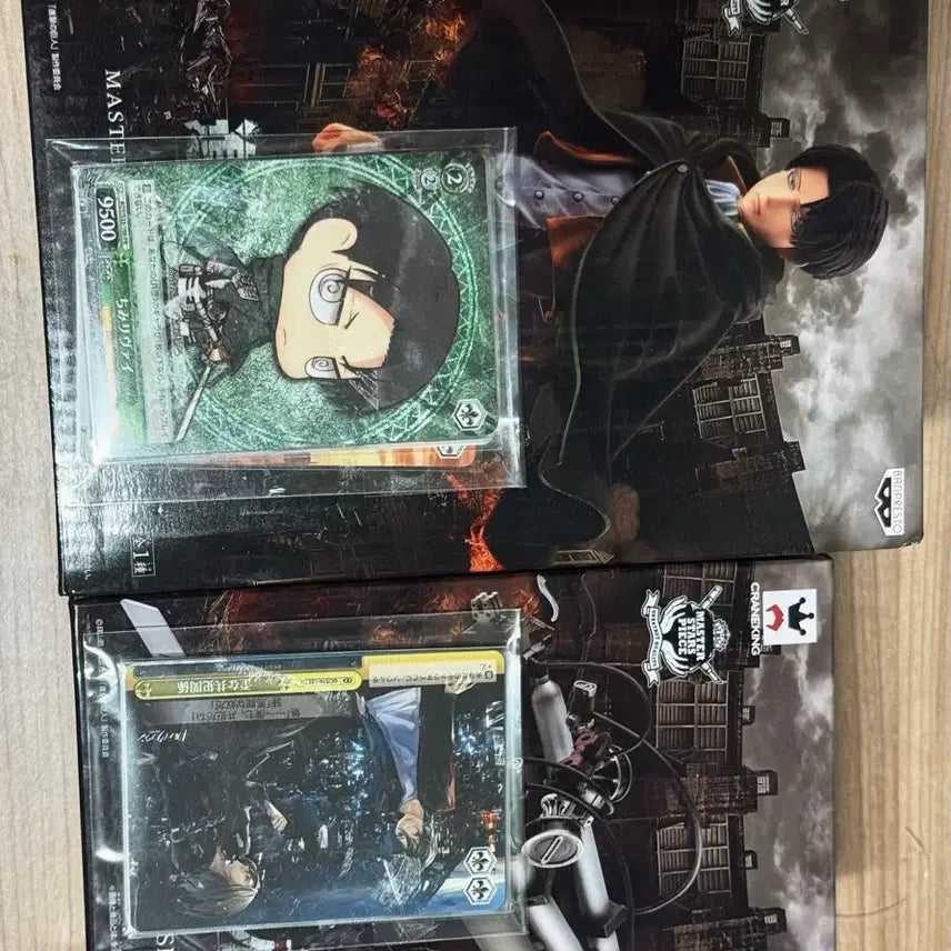 [BUNJANG] Levi Attack on Titan Figure and Maneuver Gear Set / 리바이 피규어 및 기동장치