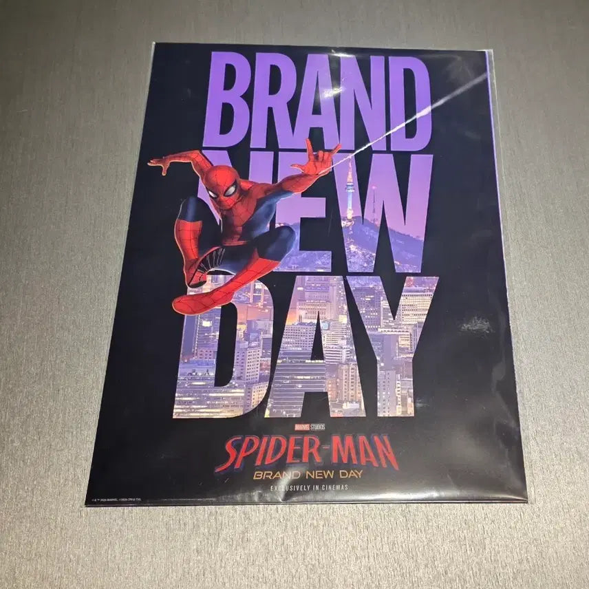 [BUNJANG] Spider-Man: Brand New Day PET A3 Poster / 스파이더맨: 브랜드 뉴 데이 PET A3 포스터