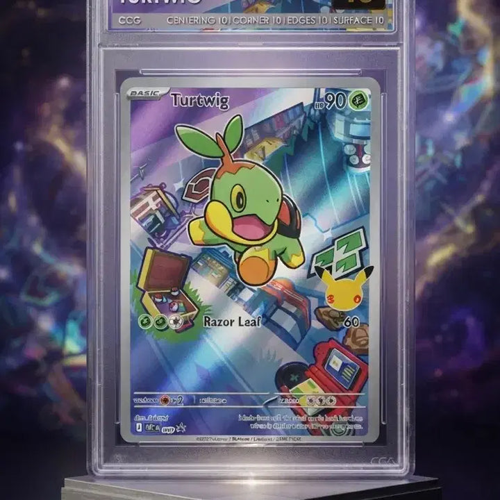 [BUNJANG] CCG Pristine 10 Turtwig First Partner Illust Collection 