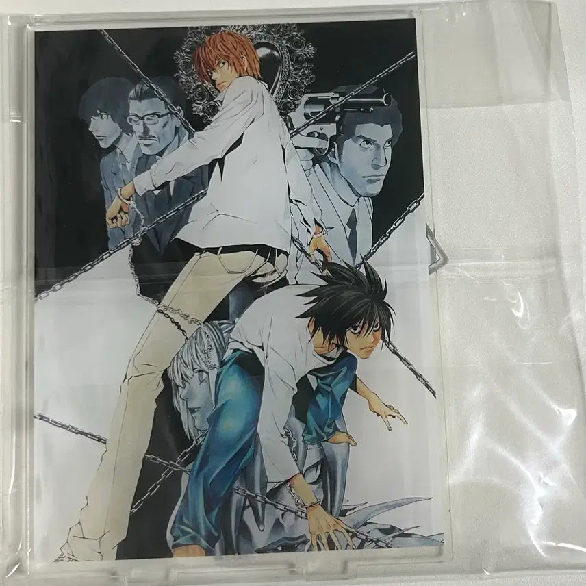 [BUNJANG] Death Note Light Yagami L Original Art Acrylic Stand / 데스노트 라이토 엘 L 아크릴 스탠드 원화 원화전 공식 공굿 굿즈
