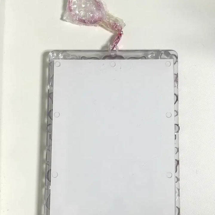 [BUNJANG] Sanrio My Melody Acrylic Photocard Holder Keychain Charm Gyaru / 산리오 마이멜로디 아크릴 포카 홀더 키링 데코 갸루 양산형 마멜