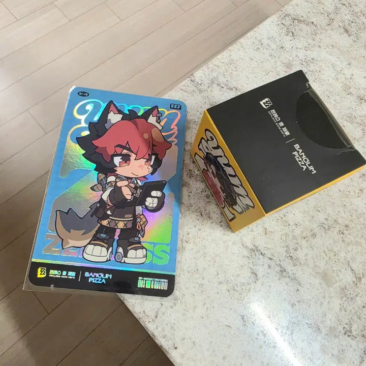 [BUNJANG] Wolfgang Pizza Game Collaboration Ellen Keycap Keyring + Manado Photocard (SD) / [안전포장]반올림피자 젠존제 젠레스 존 제로 반올림 피자 게임 콜라보 엘렌 키캡 키링 + 마나도 포토카드(SD) 게임쿠폰 미사용 반올림