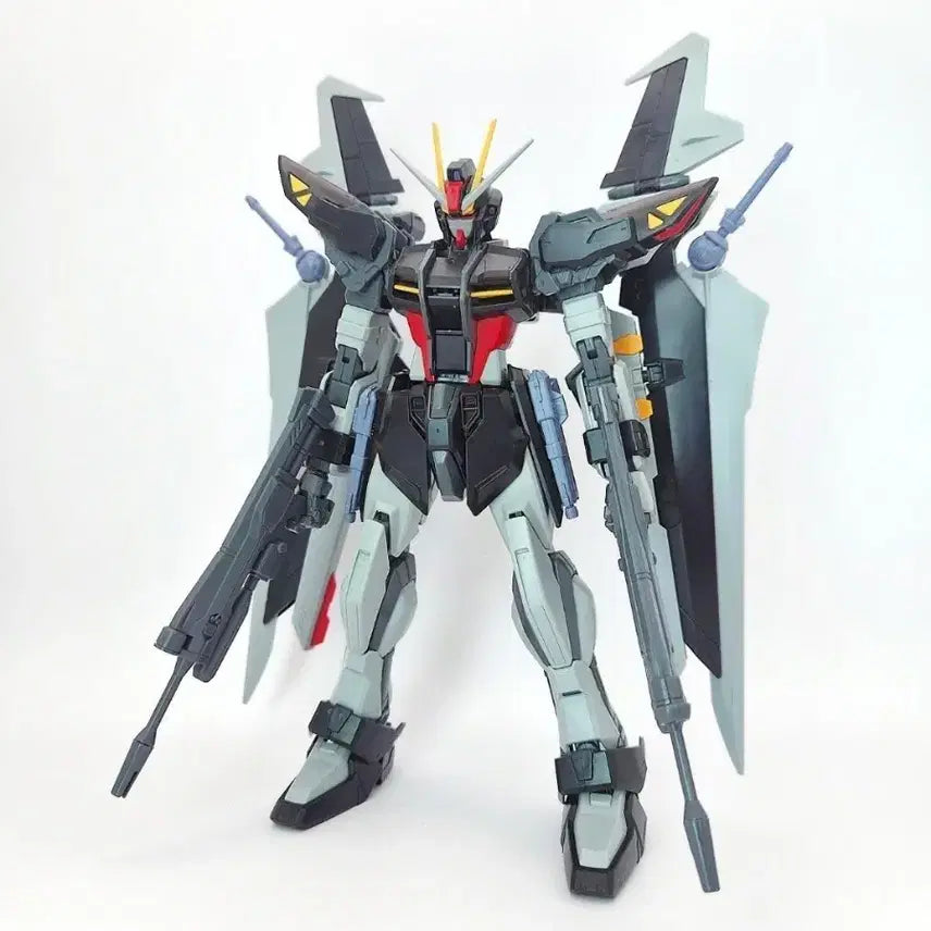 [BUNJANG] Bandai MG Strike Noir Gundam - Pre-assembled / 반다이 MG 스트라이크 느와르 건담 가조립