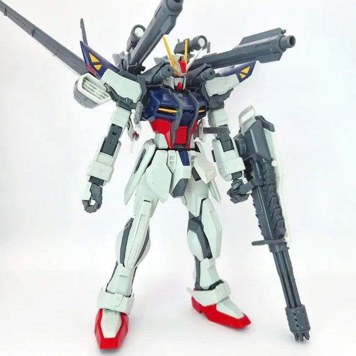 [BUNJANG] Bandai MG Strike IWSP Lucas Custom Unit Partially Assembled Model Kit / 반다이 MG 스트라이크 IWSP 루카스 전용기 가조립