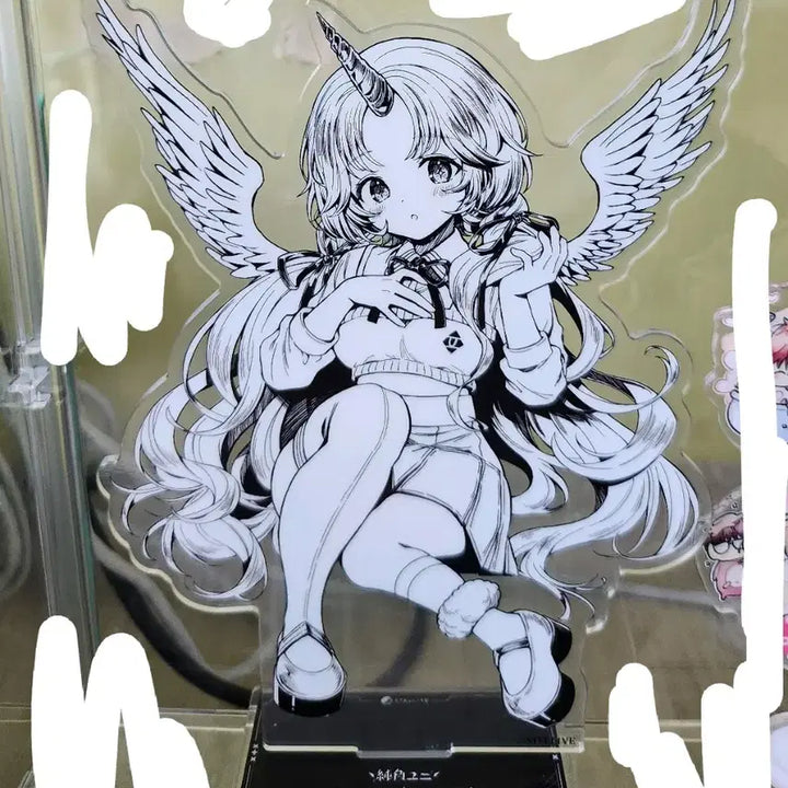 [BUNJANG] Stellive Yuni Milky Way Acrylic Stand / 스텔라이브 유니 B 밀키웨이 아크릴