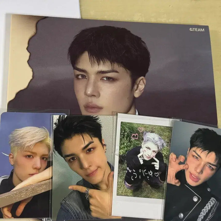 [BUNJANG] ENHYPEN We On Fire Maki Solo Album Set &amp; Can Badges / 앤팀 we on fire 마키 솔로앨범, 캔뱃지 일괄