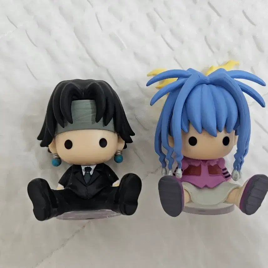 [BUNJANG] Hunter x Hunter York Shin Festa Doll Chrollo &amp; Neon Bundle Set / 헌터x헌터 요크신 페타돌 클로로 네온 일괄