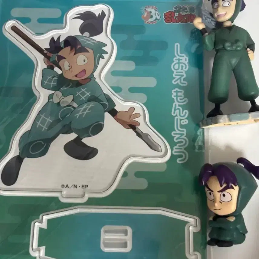 [BUNJANG] Nintama Rantaro Shioe Monjirou Acrylic Stand &amp; Figure Bundle Set / 닌타마 란타로 시오에 몬지로 굿즈 일괄 아크릴 스탠드, 피규어