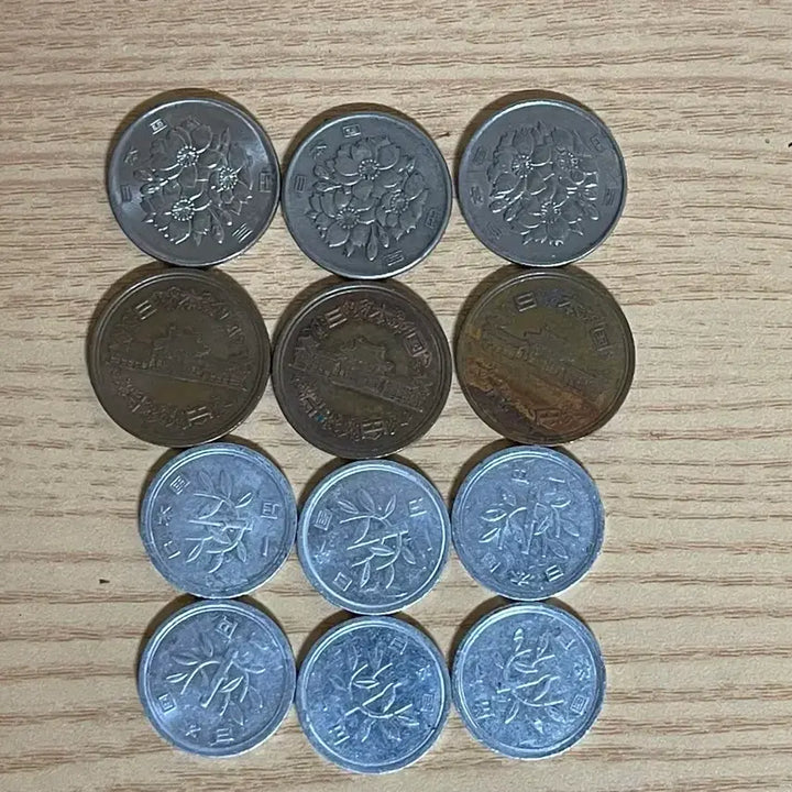 [BUNJANG] Japanese 100 Yen, 10 Yen, and 1 Yen Coin Set / 일본 동전 100엔 10엔 1엔 세트