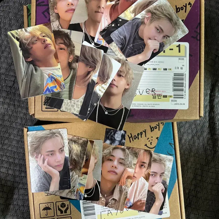 [BUNJANG] BTS V Taehyung Layover 4-Set Bundle / 방탄 bts 뷔 v 태형 레이오버 layover 4종 세트