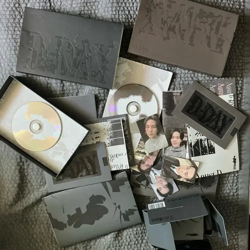[BUNJANG] BTS Suga D-Day 3-Set Bundle / 방탄 bts 슈가 suga 디데이 d-day 3종 세트