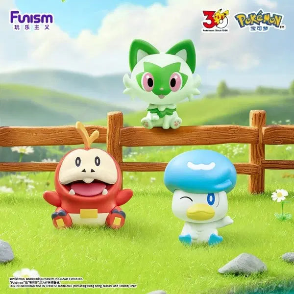 [BUNJANG] Funism 30th Anniversary 9th Gen Starter Pokémon Figure / Funism 퍼니즘 30주년 스타팅 포켓몬 피규어 9세대 판매