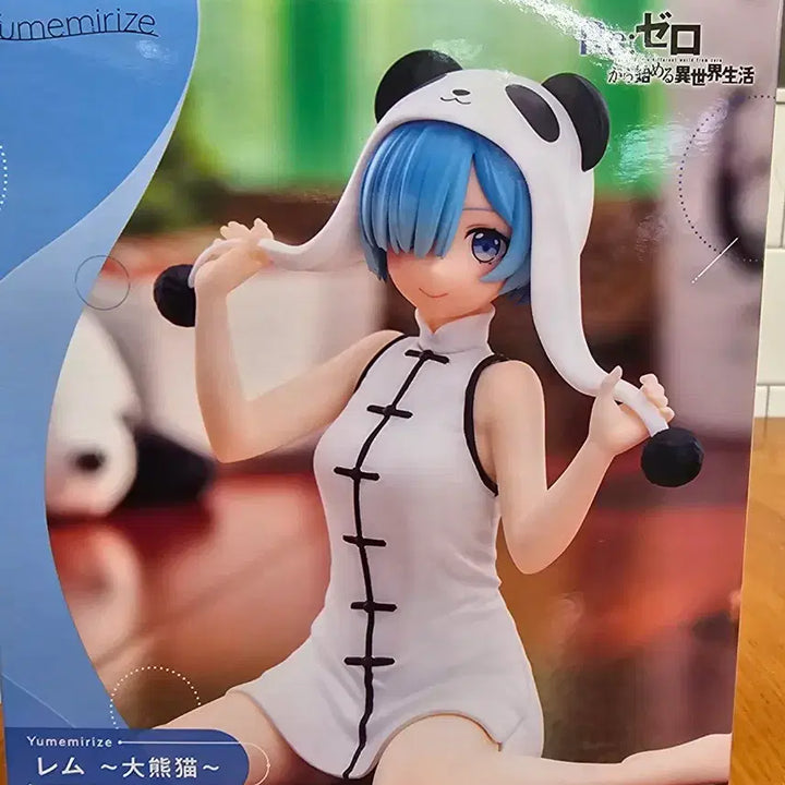 [BUNJANG] Re:Zero Rem Panda Outfit Figure / 리제로 렘 판다 의상 피규어