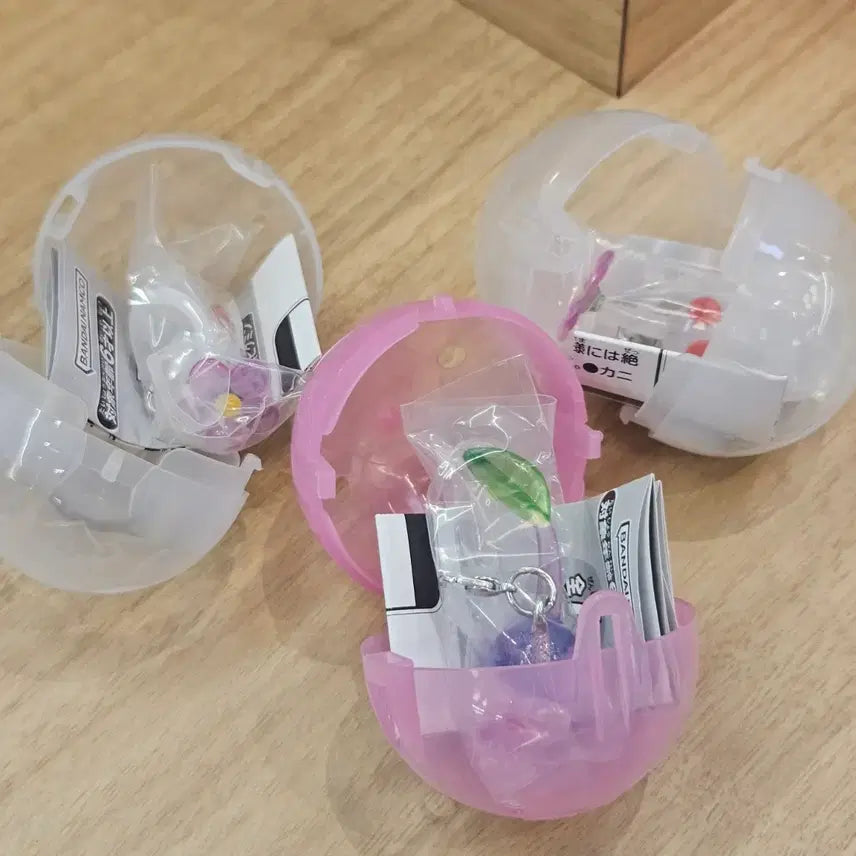 [BUNJANG] Pikmin Maji Meijirushi Gacha Sealed Winged Pink Pikmin &amp; White Pikmin Set / 피크민 메지루시 가챠 미개봉
